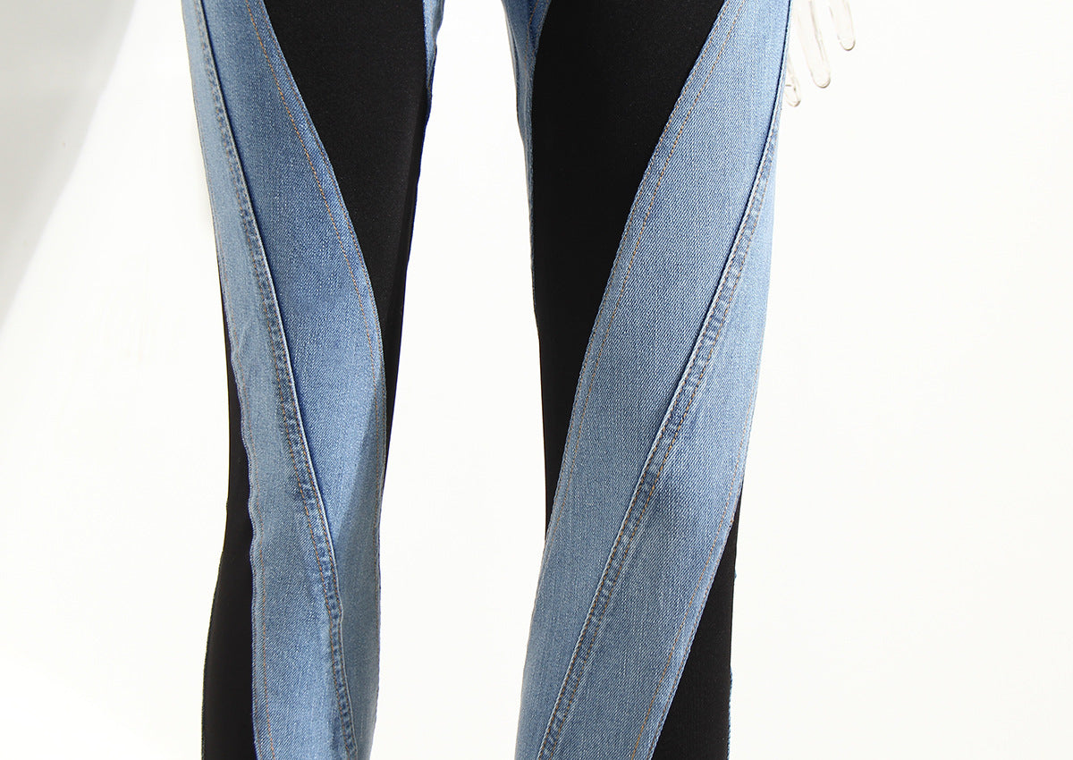 Blugi ROYAL contrast