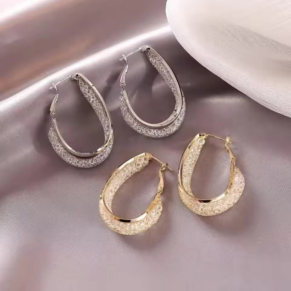 Cercei Premium ✨ Cristal Oval ✨