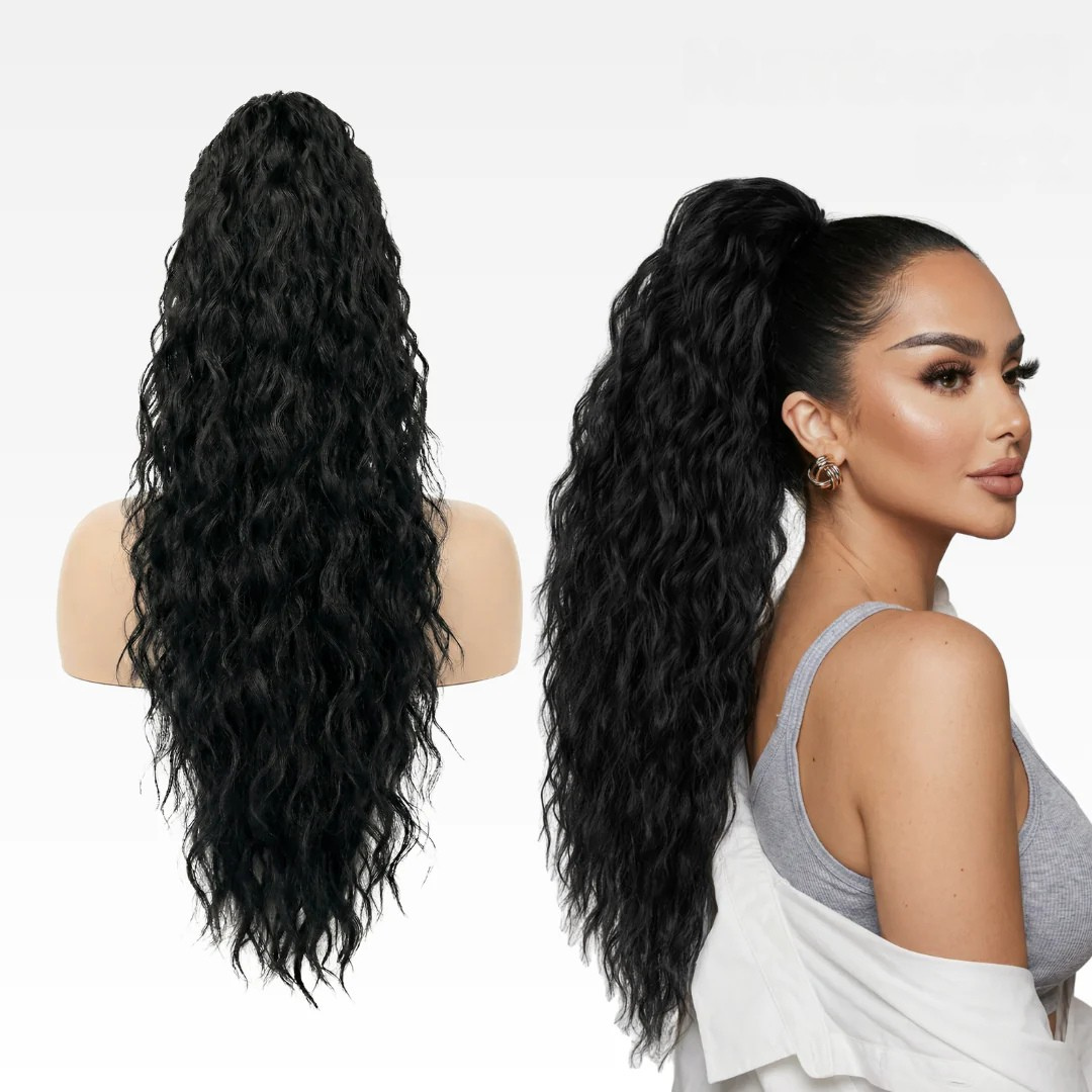 Extensie par cret 80 cm Afro® cu prindere cu cleste