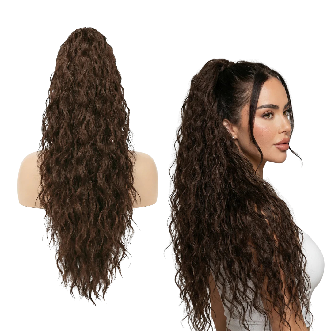 Extensie par cret 80 cm Afro® cu prindere cu cleste