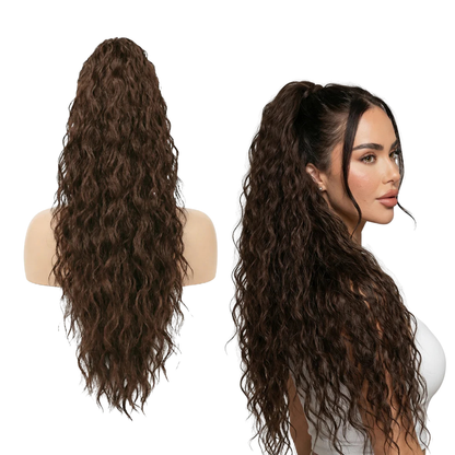 Extensie par cret 80 cm Afro® cu prindere cu cleste