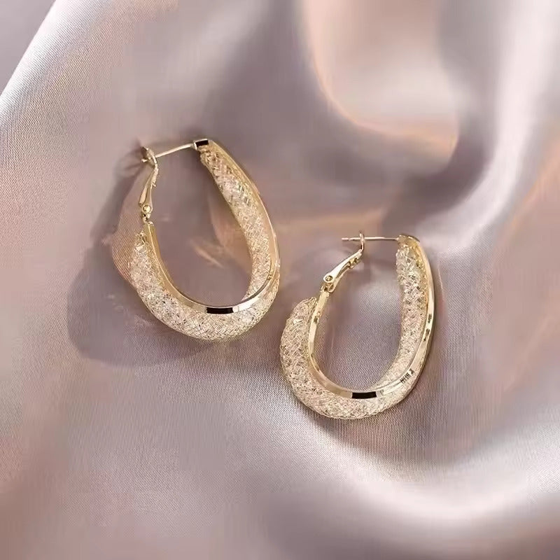 Cercei Premium ✨ Cristal Oval ✨