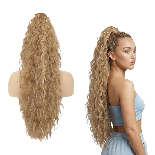 Extensie par cret 80 cm Afro® cu prindere cu cleste