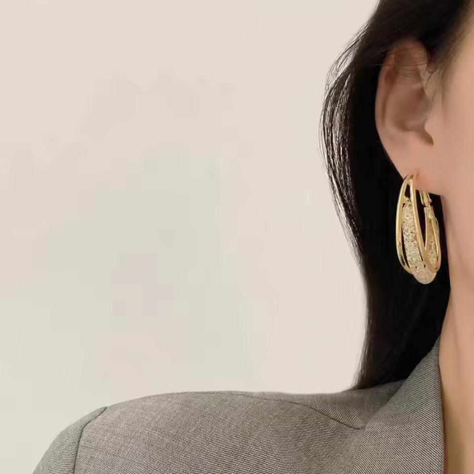 Cercei Premium ✨ Cristal Oval ✨