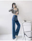 Blugi cu efect de buzunare duble DAFY