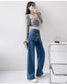 Blugi cu efect de buzunare duble DAFY