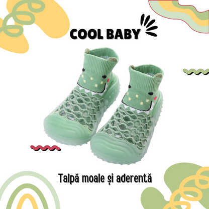 👣 Papucei cu talpa anti-alunecare