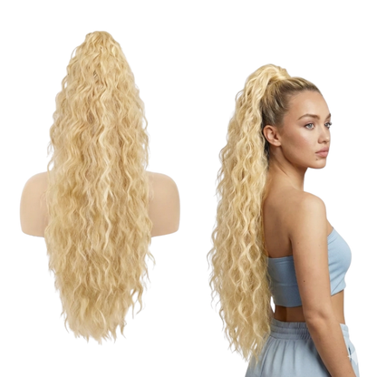 Extensie par cret 80 cm Afro® cu prindere cu cleste