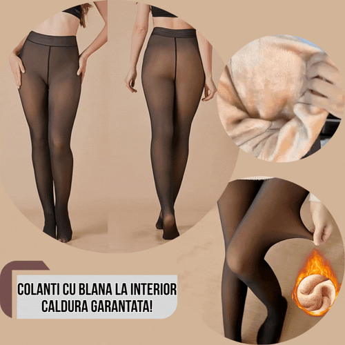 Colanti modelatori cu interior de blana