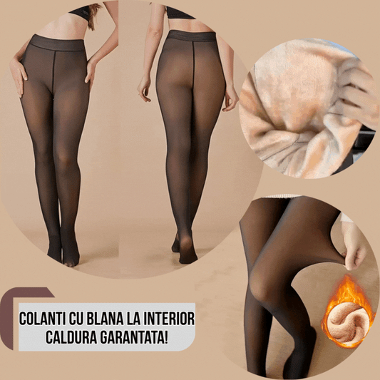 Colanti modelatori cu interior de blana