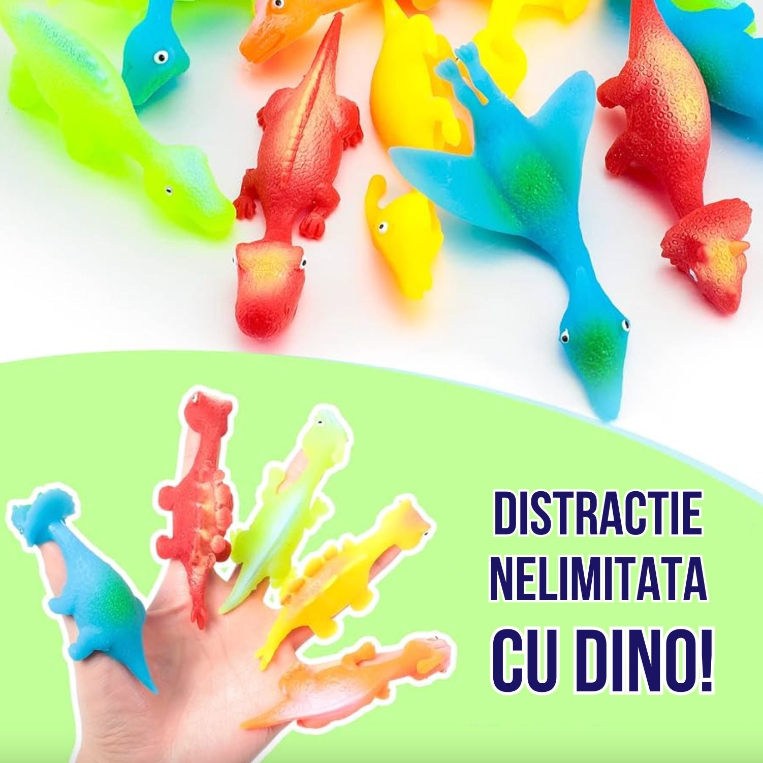 Dinozauri tip prastie pentru degete