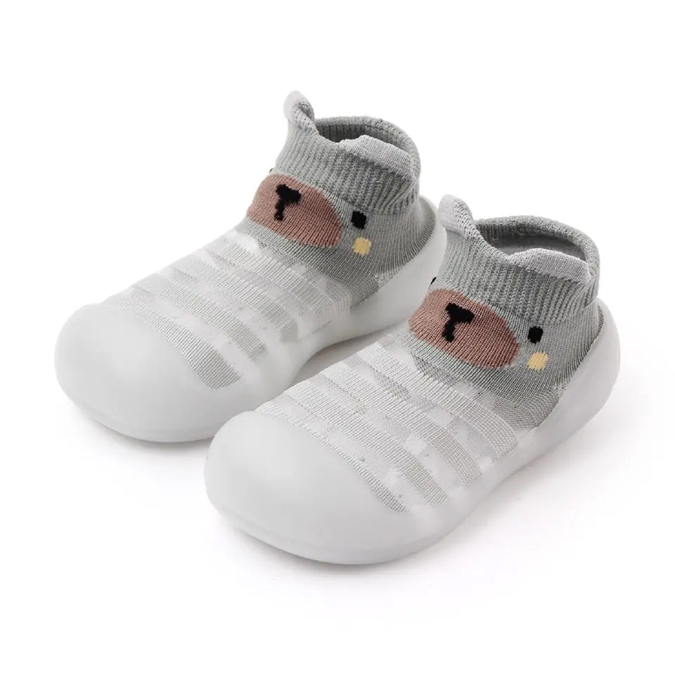 👣 Papucei cu talpa aderenta HappyBaby
